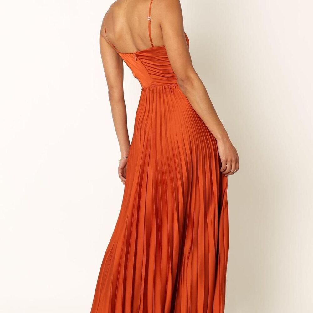 Petal-pup Women's Orange and Red Dress - Picture 2 of 8